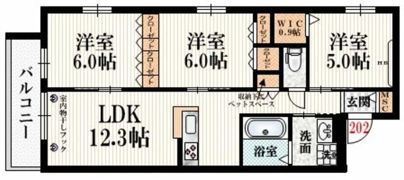 コンティーゴの間取り画像
