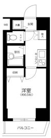 エスコート蒲田の間取り画像