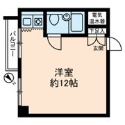 DIKマンション新橋の間取り画像