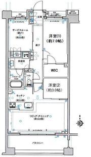 クリオ東小金井パークフロントの間取り画像