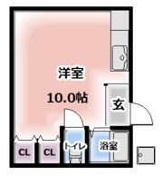 ハイツラポールの間取り画像