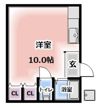 ハイツラポールの間取り画像