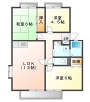 サンビレッジ城西 ペット（犬）の間取り画像