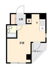 ONE ROOF FLAT NISHIWASEDAの間取り画像