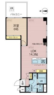 ベルコート上連雀の間取り画像