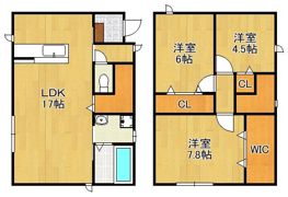 サンラプロ苅田駅前 C棟の間取り画像