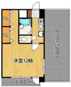 KMマンション八幡駅前IIIの間取り画像