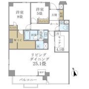 howff RELAX三軒茶屋の間取り画像
