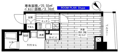 ステージファースト駒沢の間取り画像