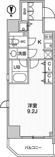 Fortuney大手前の間取り画像