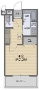 プルメリア東正雀の間取り画像