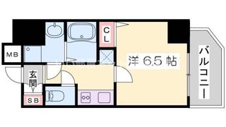 プレサンス神戸元町ミューズの間取り画像