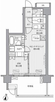 rapport M’sの間取り画像