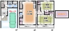 江端町戸建の間取り画像