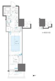 ZOOM信濃町の間取り画像