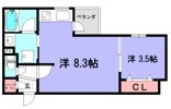 ウェルスクエア京都智恵光院の間取り画像