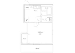 メゾンクアトロの間取り画像