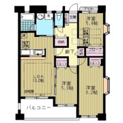 らくりーぶ21万願寺の間取り画像