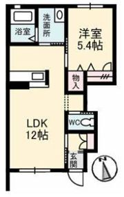 アプリコット Ⅰの間取り画像