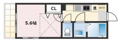 CloudNine中山の間取り画像
