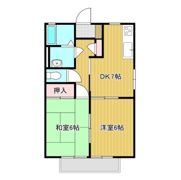 西友ハイツの間取り画像