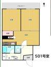 栄町ダイヤハイツの間取り画像
