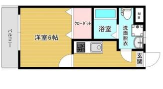 スリム九工大前の間取り画像