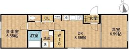 RASICLAS CAPITAL 2の間取り画像