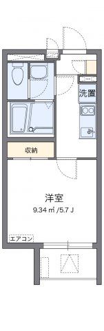 クレイノNAKAMURAの間取り画像