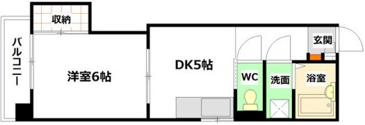 大松己斐ビルの間取り画像
