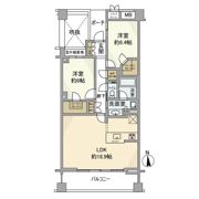 プラウド蘆花公園の間取り画像