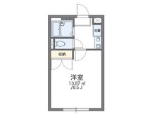 レオパレスグランドール早島の間取り画像