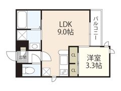 GRANDTIC BIG BIRD IIの間取り画像