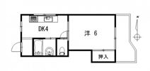 コーポ吉田の間取り画像