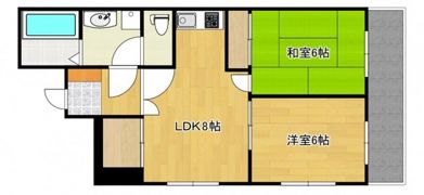 MARUYA BLDG3の間取り画像