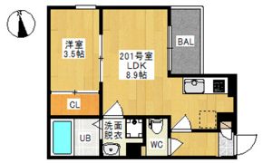 REGALEST 平井の間取り画像