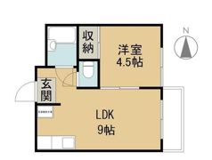 コーガマンションの間取り画像