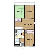 パインクレスト3号館の間取り画像