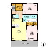 ル リッシュ Cの間取り画像