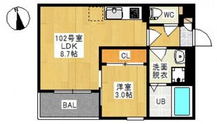 REGALEST 平井の間取り画像