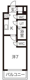 エスリード神戸三宮ラグジェの間取り画像