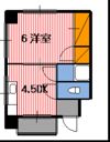 ハイツ古田の間取り画像