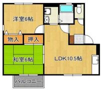 セジュール彩 D棟の間取り画像