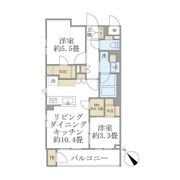 La Perla Meguro－HigashiyamaIIの間取り画像
