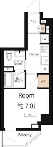 HY’s flat 糀谷の間取り画像