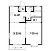 カトレア幸の間取り画像