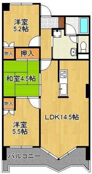 パラシオ高塔の間取り画像