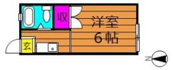 みよハイツの間取り画像