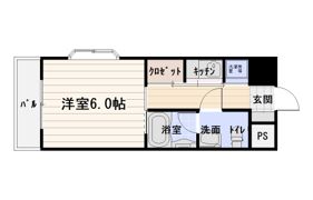 スパークリングタワー西門橋の間取り画像