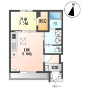 （仮称）千葉市若葉区桜木北新築アパートの間取り画像